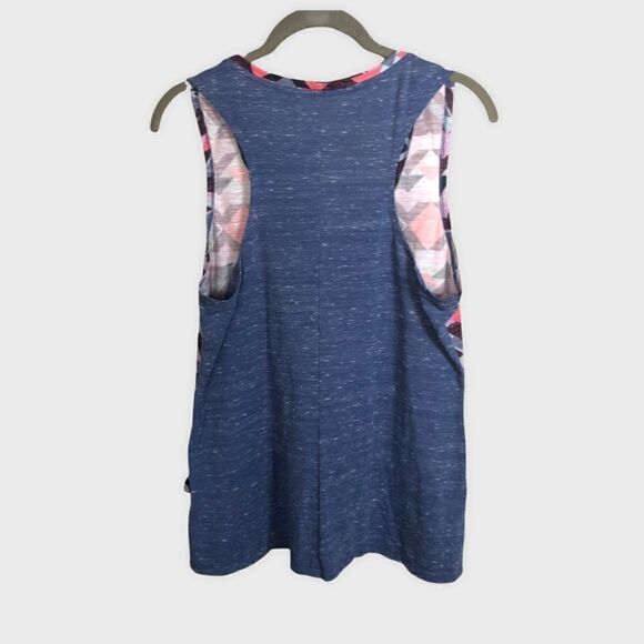 The North Face EZ Tank Honeysuckle Tribal Tank Top Medium - Picture 3 of 12